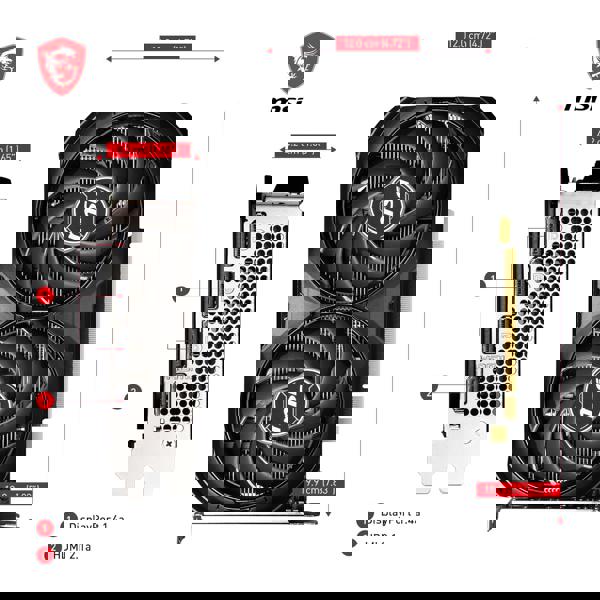 MSI RTX 4060 TI VENTUS 2X 8GB